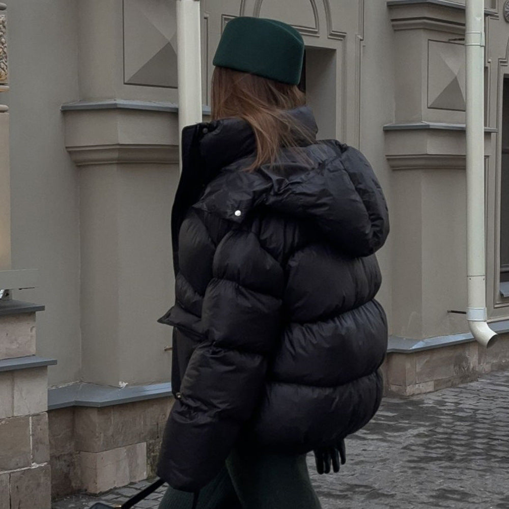 Damens mysiga oversize dunjacka Mirla-Eva Jonsson