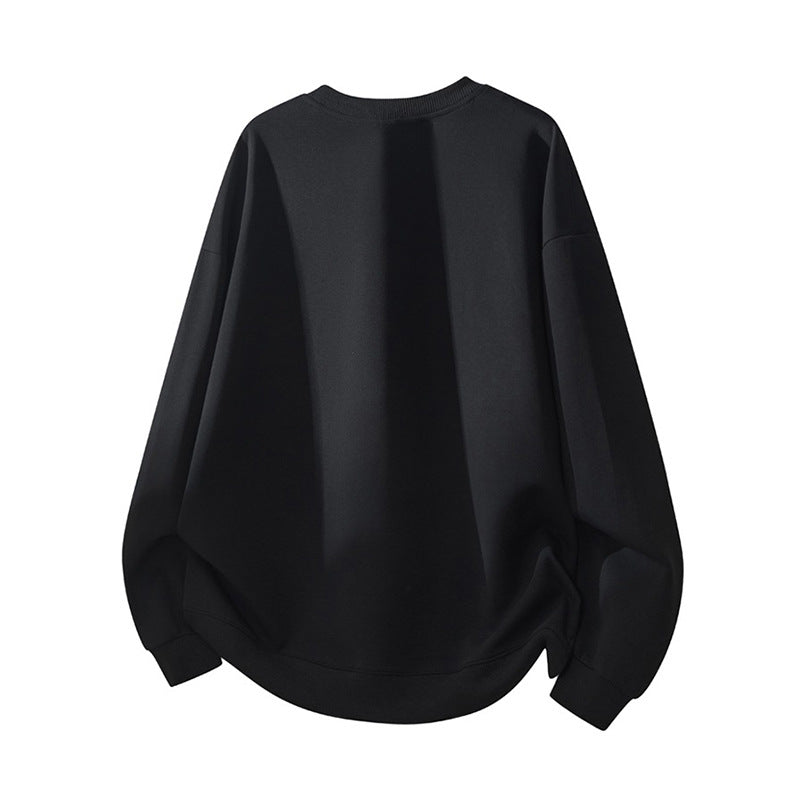 Damens oversized sweatshirt med raglanärmar och elastisk nederdel Mirla-Eva Jonsson