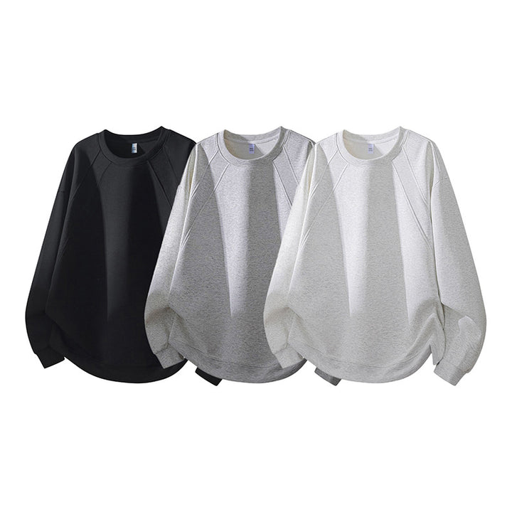 Damens oversized sweatshirt med raglanärmar och elastisk nederdel Mirla-Eva Jonsson