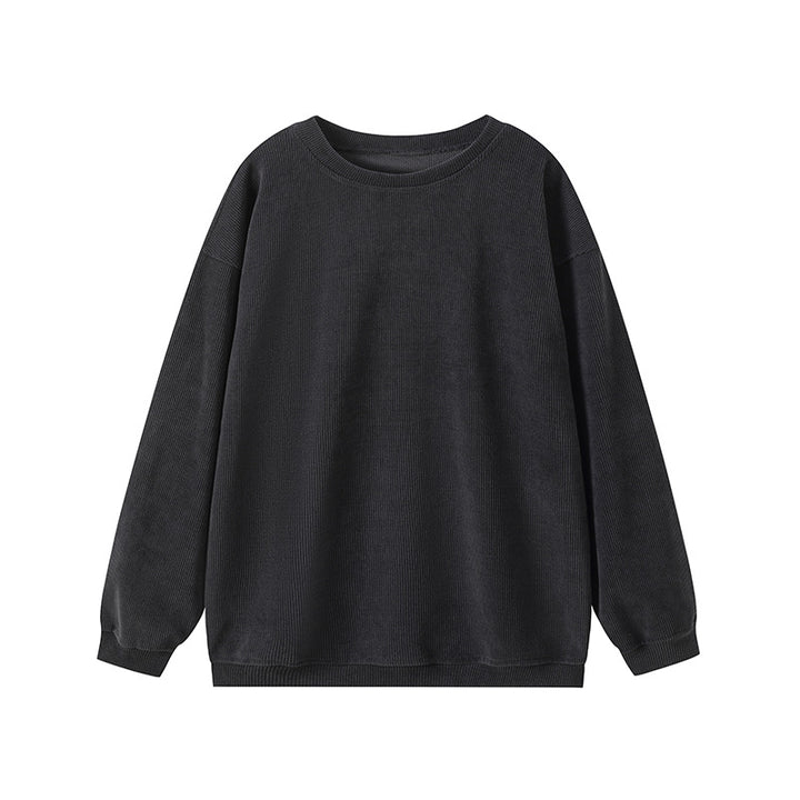Damens oversized sweatshirt med strukturerad design och avslappnad passform Mirla-Eva Jonsson