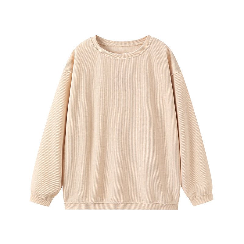 Damens oversized sweatshirt med strukturerad design och avslappnad passform Mirla-Eva Jonsson