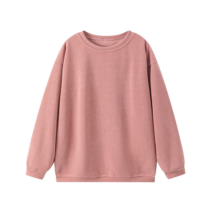Damens oversized sweatshirt med strukturerad design och avslappnad passform Mirla-Eva Jonsson