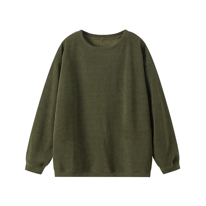 Damens oversized sweatshirt med strukturerad design och avslappnad passform Mirla-Eva Jonsson