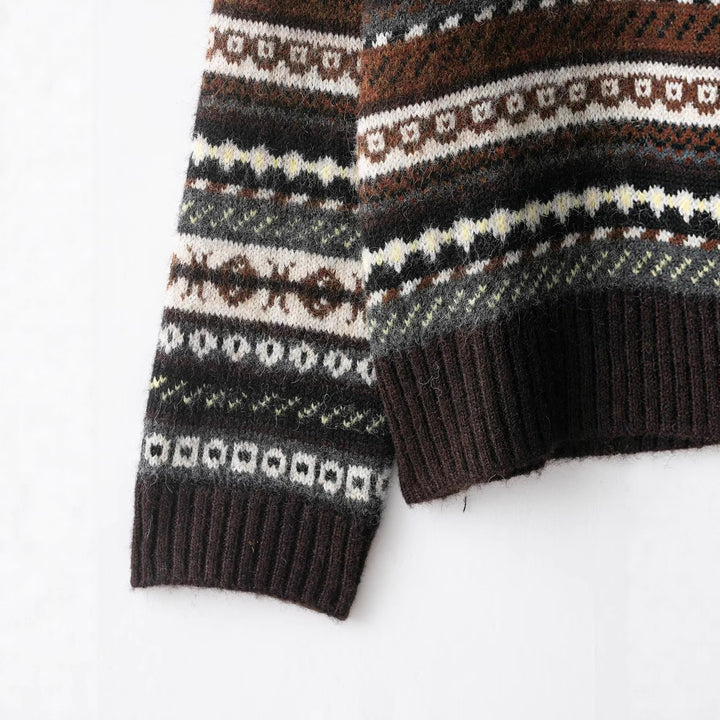 Damens stiliga norsk pullover Mirla-Eva Jonsson