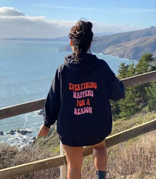 Damens sweatshirt med en unik motivational slogan och en bekväm passform Mirla-Eva Jonsson