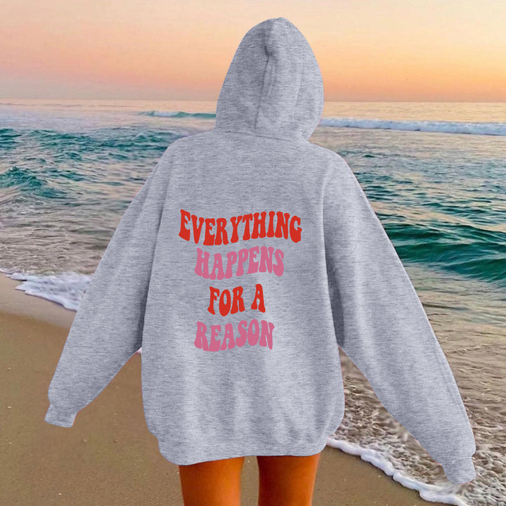 Damens sweatshirt med en unik motivational slogan och en bekväm passform Mirla-Eva Jonsson