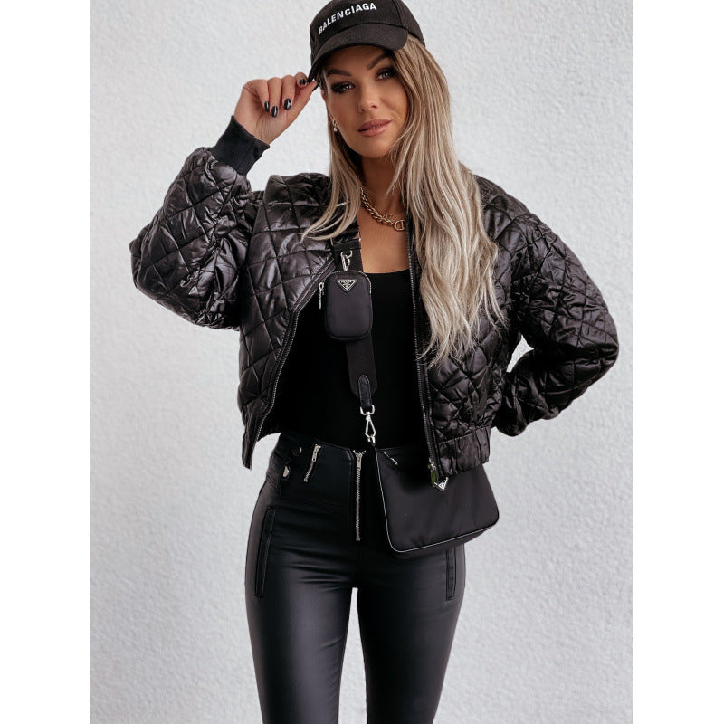 Damens teddyjacka med elastisk midja och praktiska fickor Mirla-Eva Jonsson