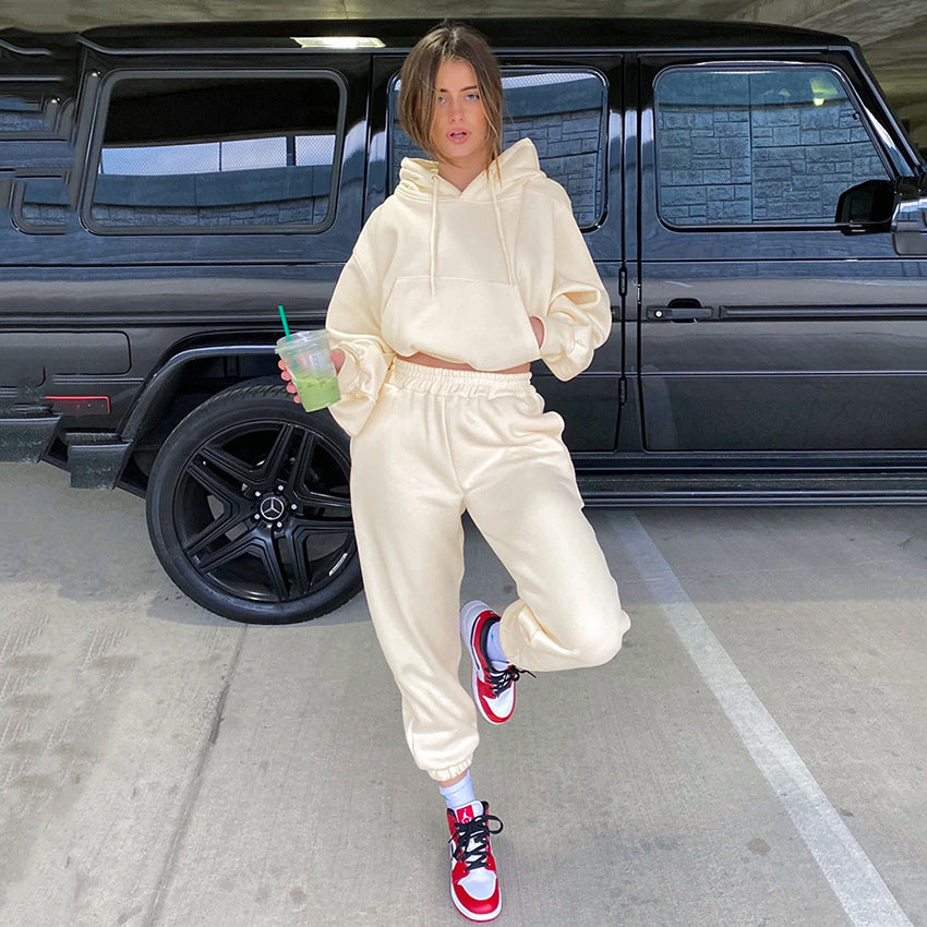 Damens varmt och mjukt hoodie-set Eva Jonsson-Eva Jonsson