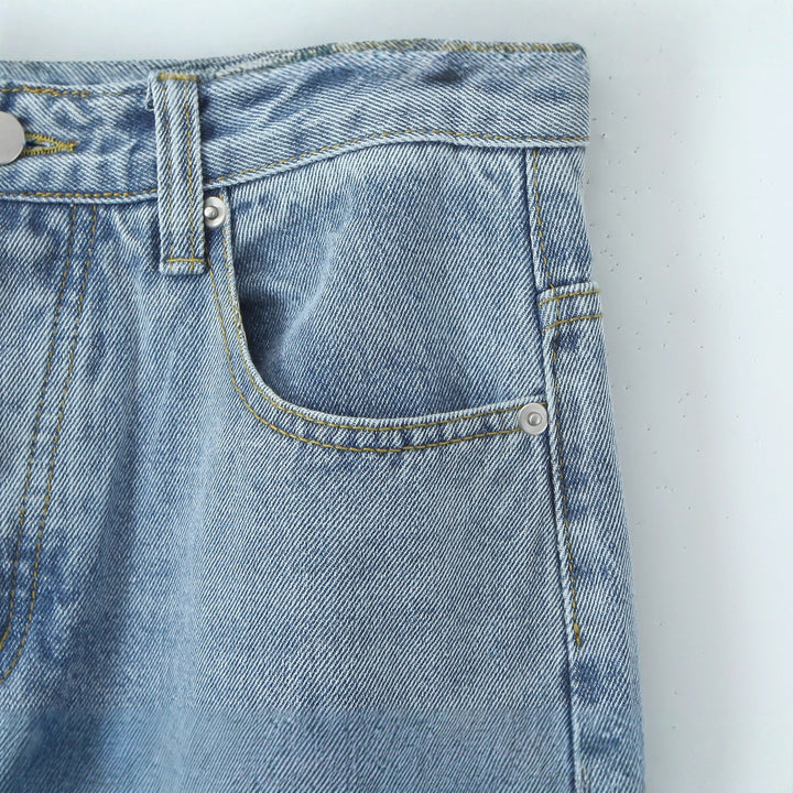 Damens vida jeans med hög midja och modern silhuett Mirla-Eva Jonsson