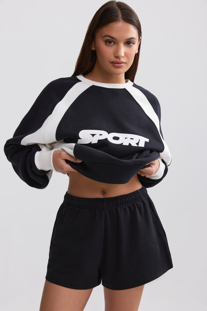 Damensportigt sweatshirt och shorts set Mirla-Eva Jonsson