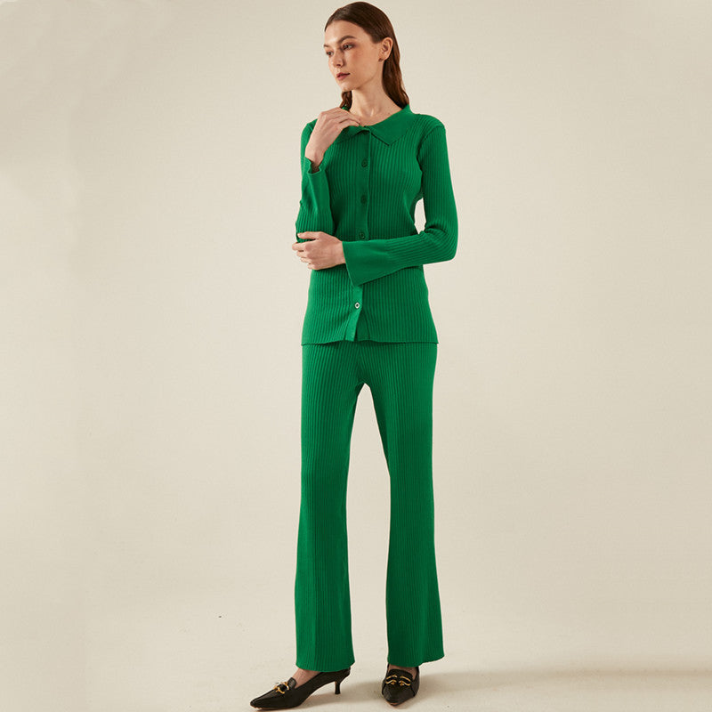 Damer 3-delat finstickat loungewear-set Mirla-Eva Jonsson