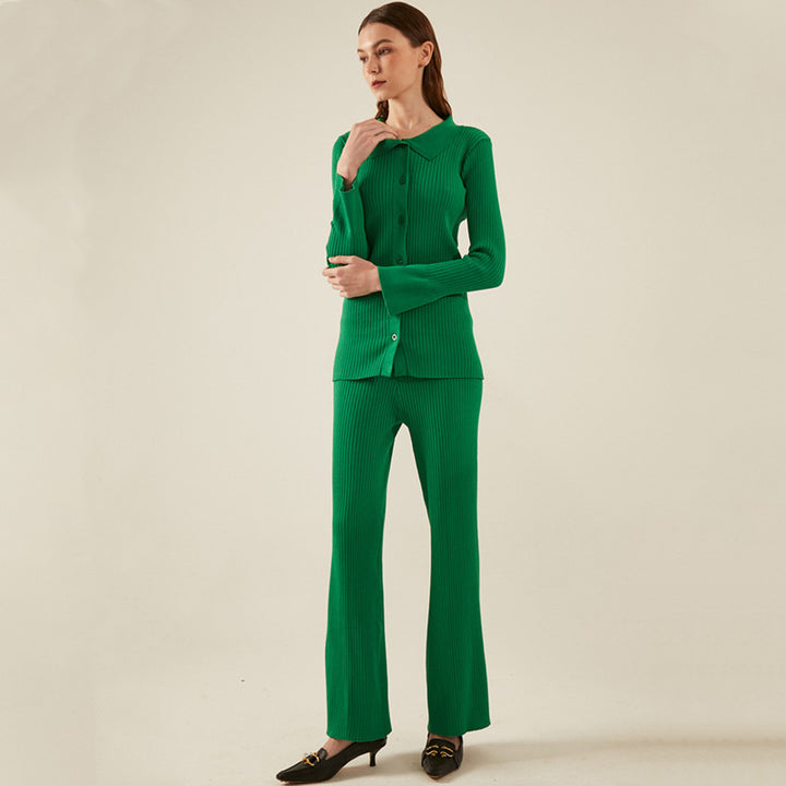 Damer 3-delat finstickat loungewear-set Mirla-Eva Jonsson