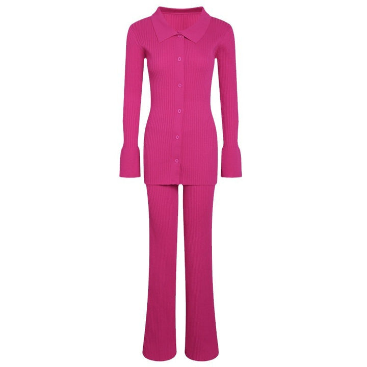 Damer 3-delat finstickat loungewear-set Mirla-Eva Jonsson