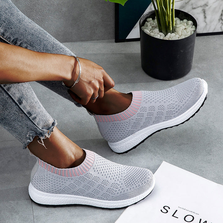 Damer Andningsaktiva Slip-On Sneakers Mirla-Eva Jonsson
