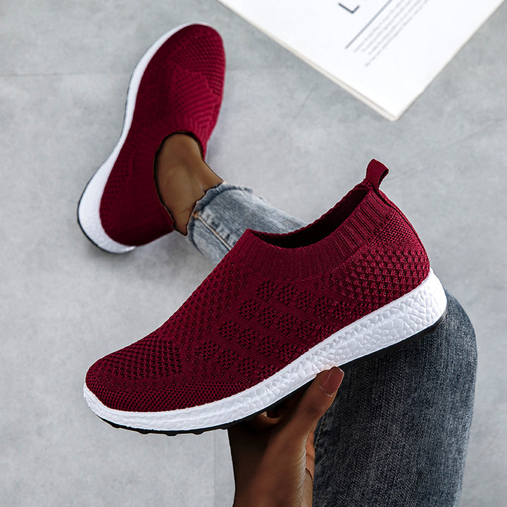 Damer Andningsaktiva Slip-On Sneakers Mirla-Eva Jonsson