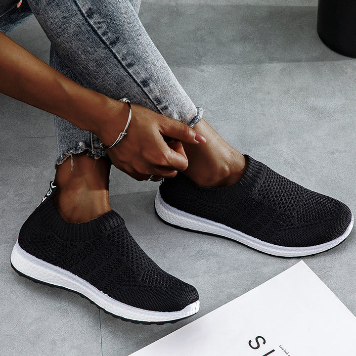 Damer Andningsaktiva Slip-On Sneakers Mirla-Eva Jonsson