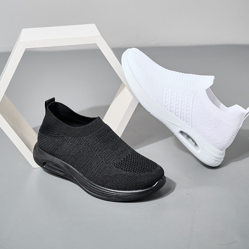 Damer Andningsaktiva Slip-On Sneakers med stötdämpande sula Eva Jonsson-Eva Jonsson