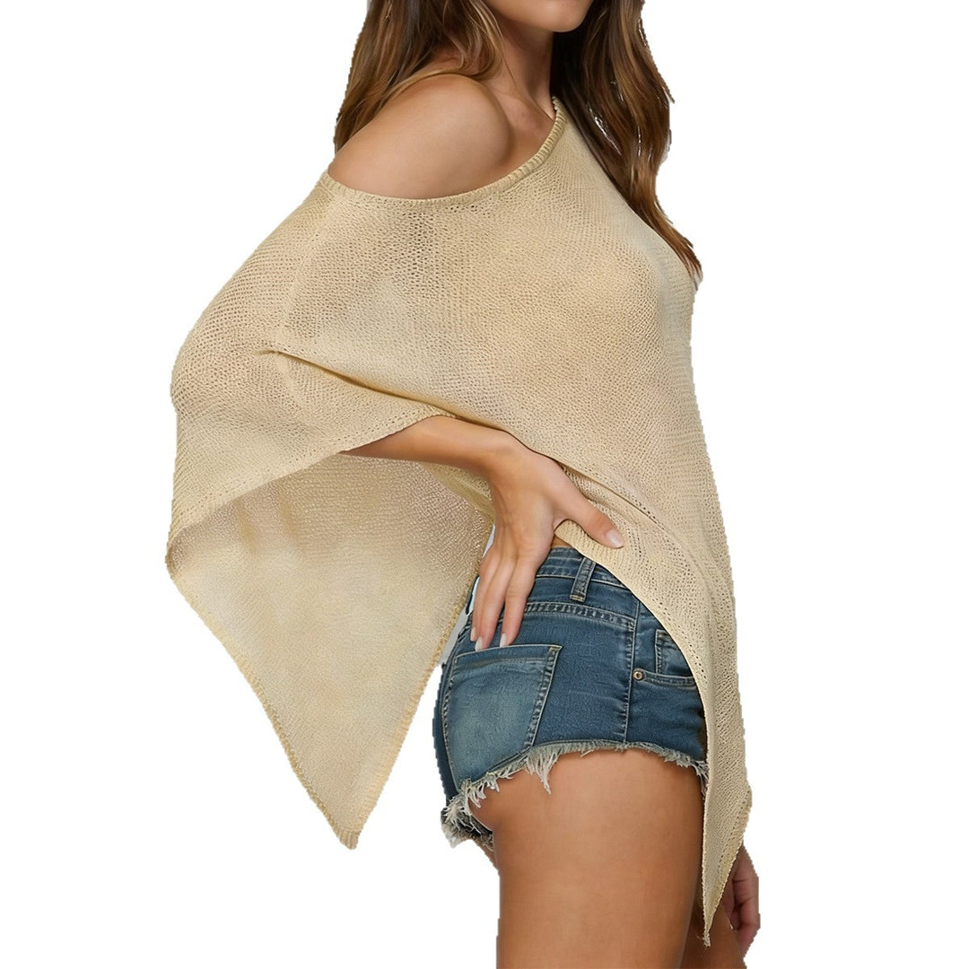Damer Asymmetrisk Stickad Cover-Up Mirla-Eva Jonsson