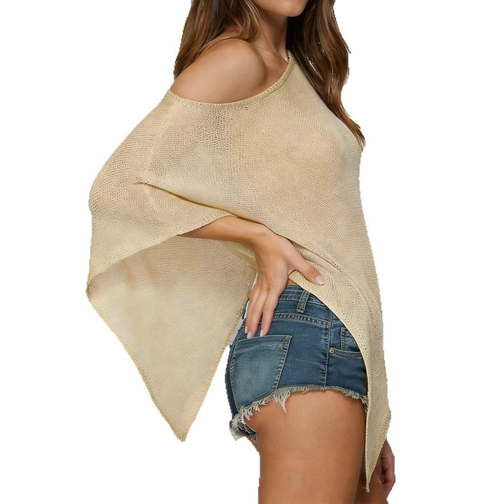 Damer Asymmetrisk Stickad Cover-Up Mirla-Eva Jonsson