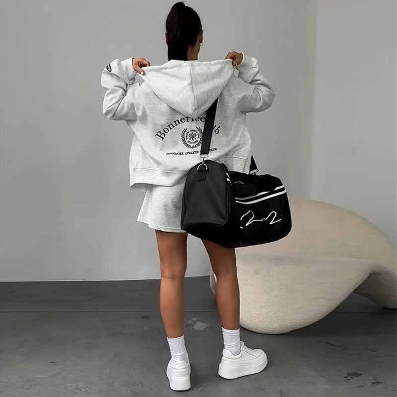 Damer Avslappnad Oversize Hoodie Mirla-Eva Jonsson