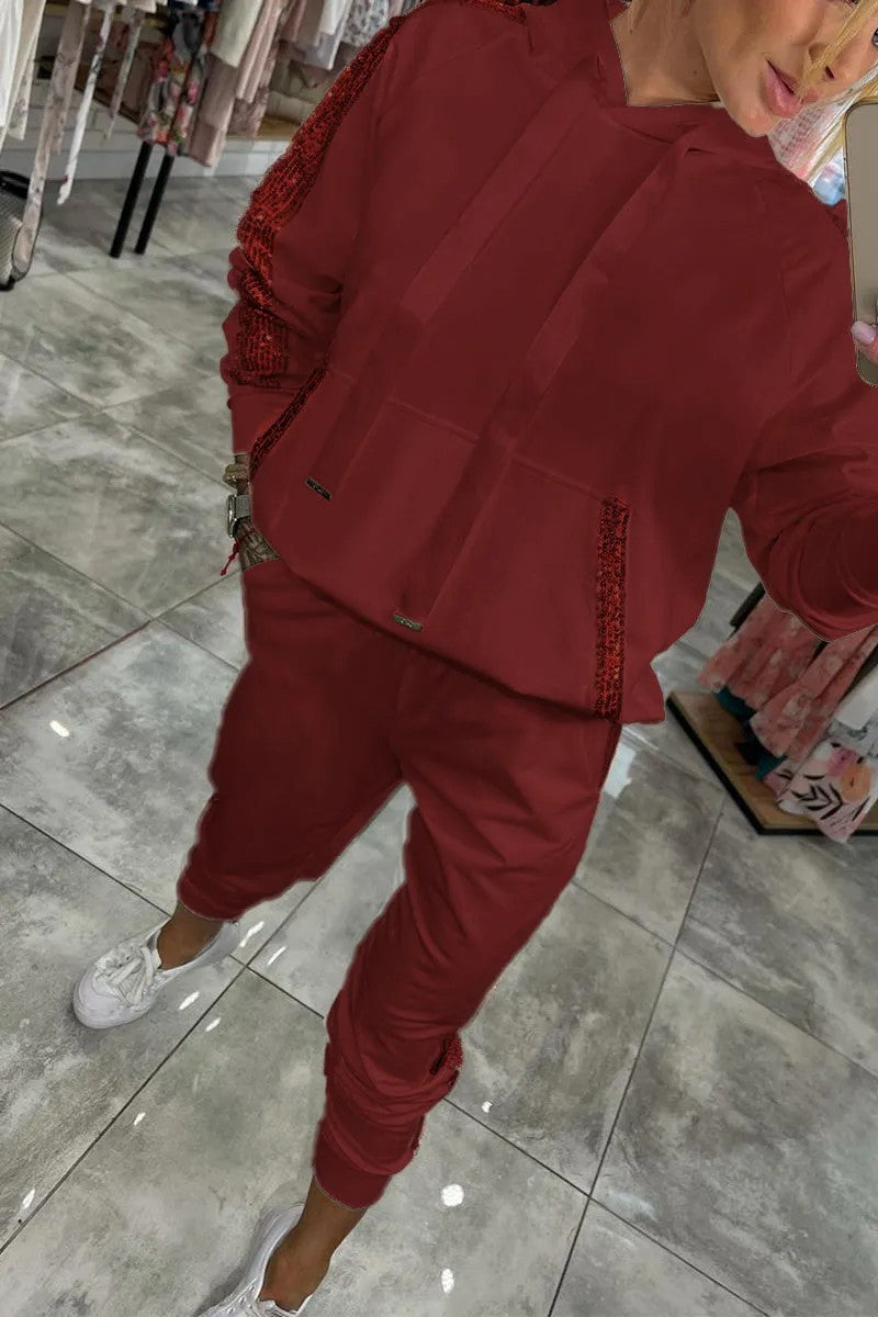 Damer Avslappnad Sweat-Outfit med dekorativ detalj med snörning Eva Jonsson-Eva Jonsson