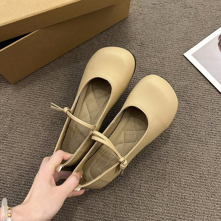 Damer Ballerinas med Elegant Rem och Flexibelt Inre Foder Mirla-Eva Jonsson