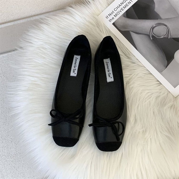 Damer Ballerinas med Elegant Slipsdesign och Fin Fotbäddning Mirla-Eva Jonsson