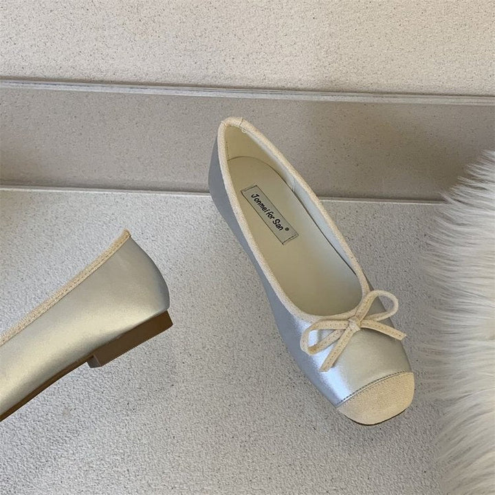 Damer Ballerinas med Elegant Slipsdesign och Fin Fotbäddning Mirla-Eva Jonsson