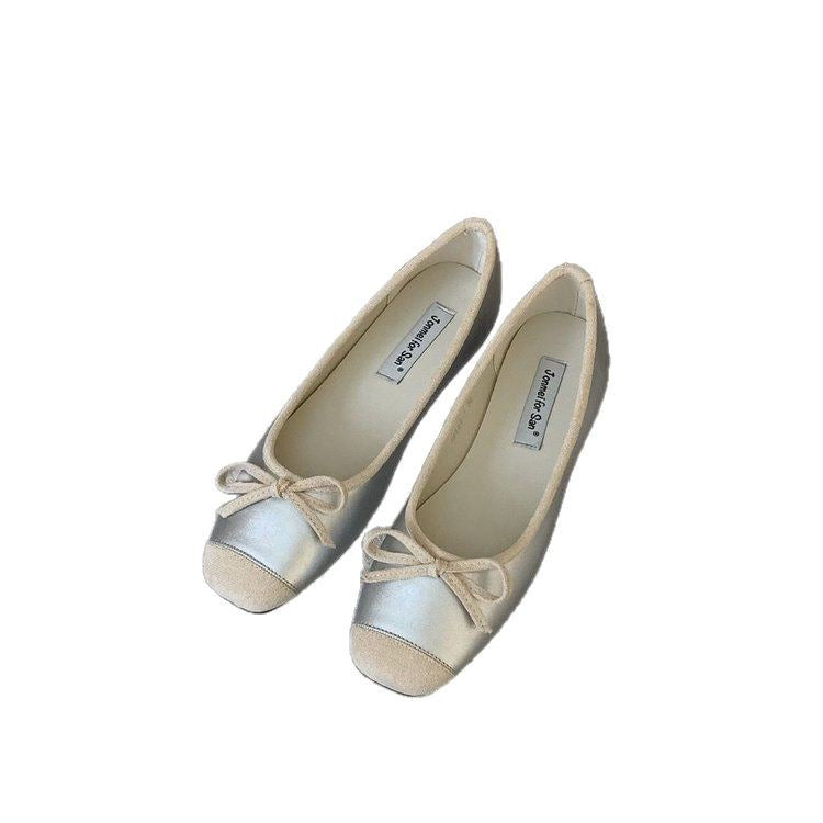 Damer Ballerinas med Elegant Slipsdesign och Fin Fotbäddning Mirla-Eva Jonsson