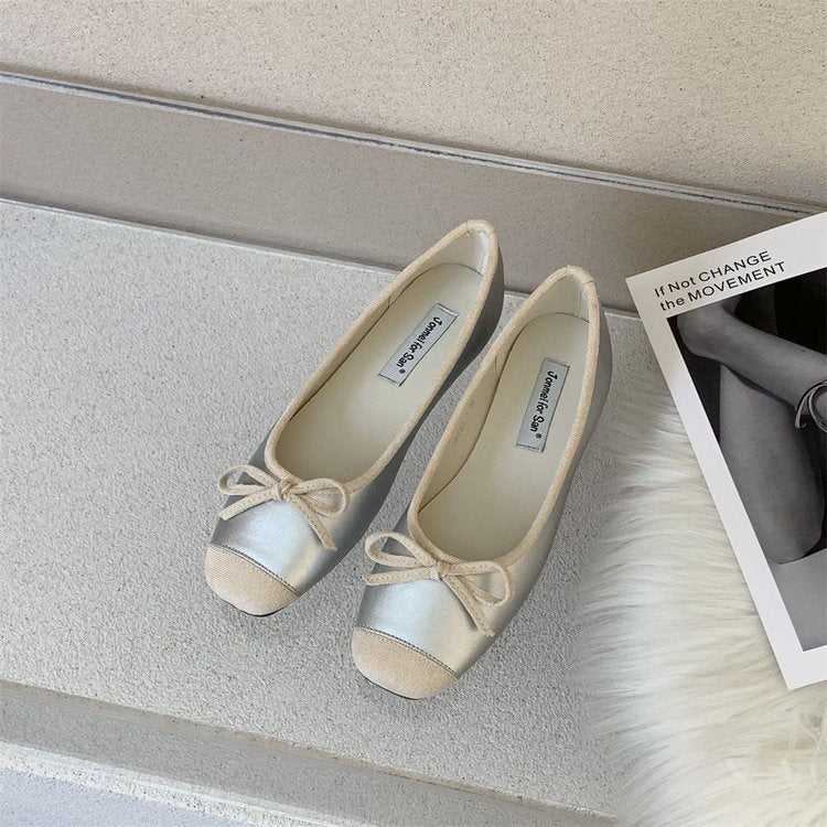 Damer Ballerinas med Elegant Slipsdesign och Fin Fotbäddning Mirla-Eva Jonsson