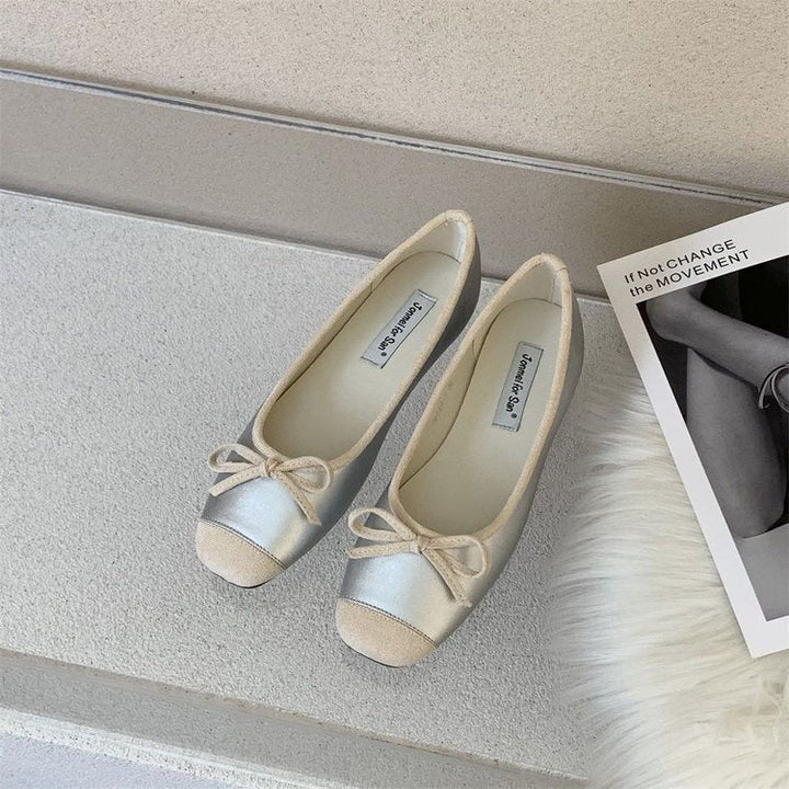Damer Ballerinas med Elegant Slipsdesign och Fin Fotbäddning Mirla-Eva Jonsson