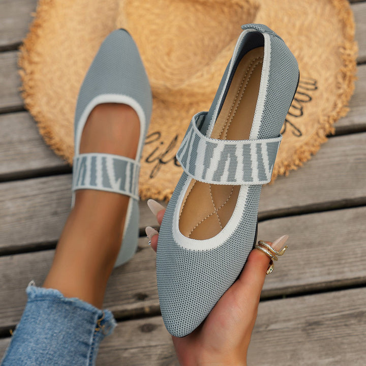 Damer Ballerinas med elastisk rem Mirla-Eva Jonsson