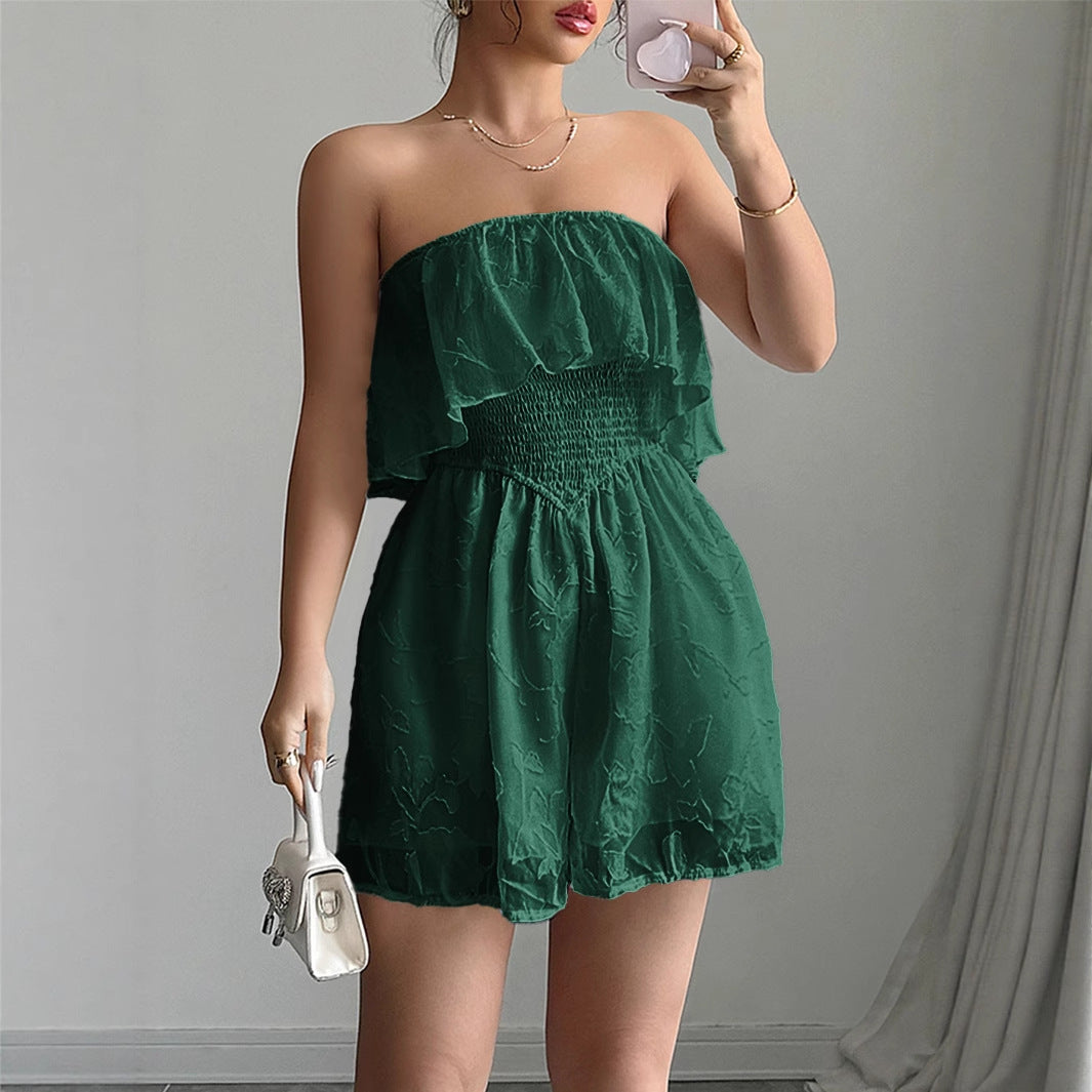 Damer Bandeau Jumpsuit med volangdetaljer Mirla-Eva Jonsson