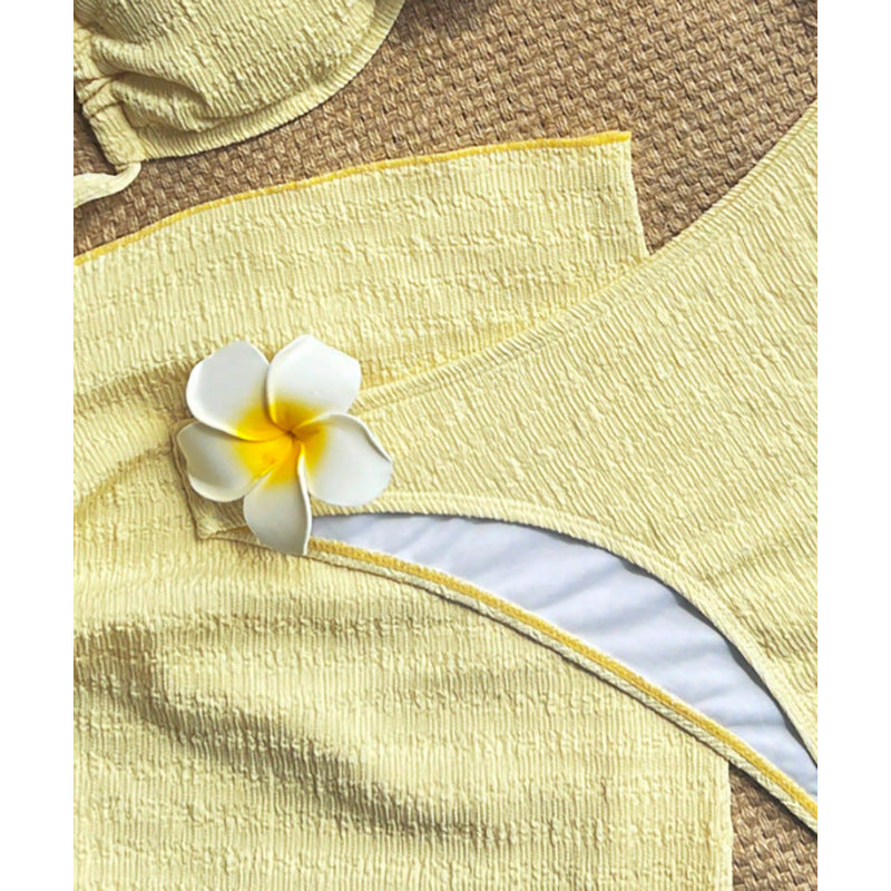 Damer Bandeau-bikini med fin struktur Mirla-Eva Jonsson