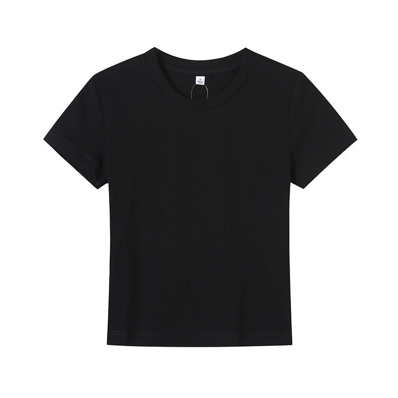 Damer Basic T-shirt med rund halsringning och andningsbart material Mirla-Eva Jonsson