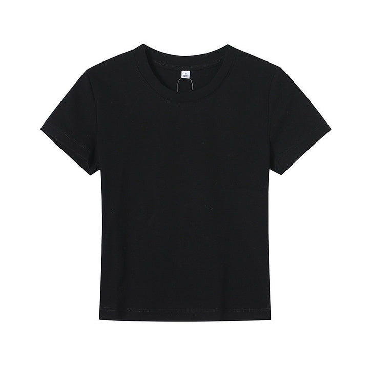 Damer Basic T-shirt med rund halsringning och andningsbart material Mirla-Eva Jonsson