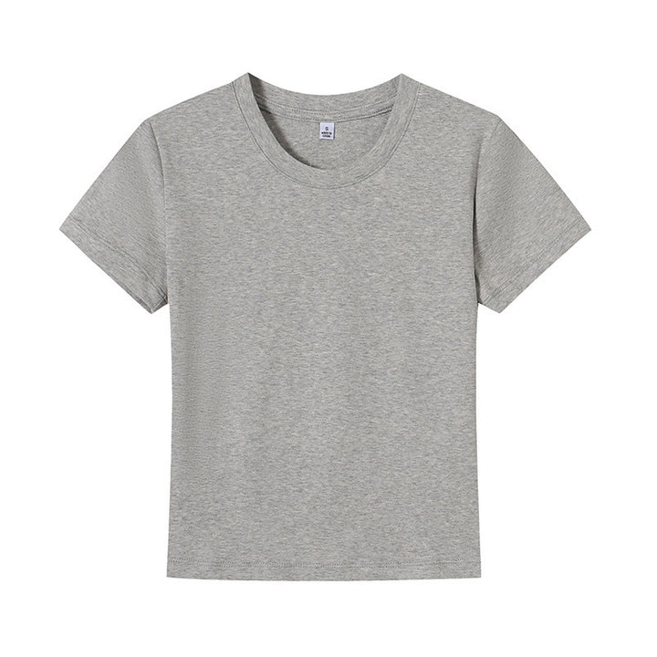 Damer Basic T-shirt med rund halsringning och andningsbart material Mirla-Eva Jonsson