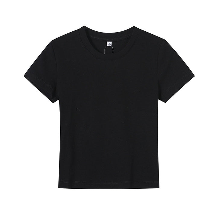 Damer Basic T-shirt med rund halsringning och andningsbart material Mirla-Eva Jonsson
