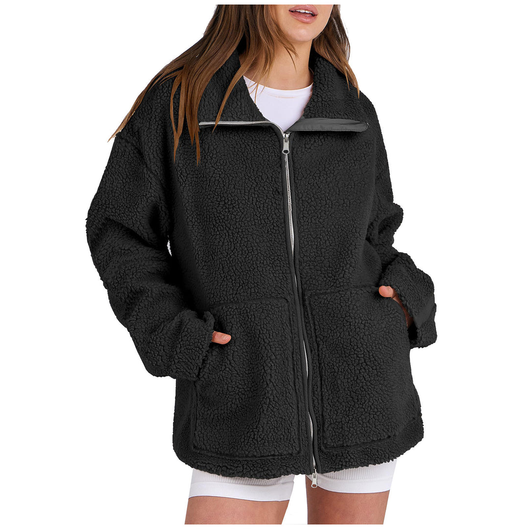 Damer Bekväm Fleece-Hoodie Mirla-Eva Jonsson