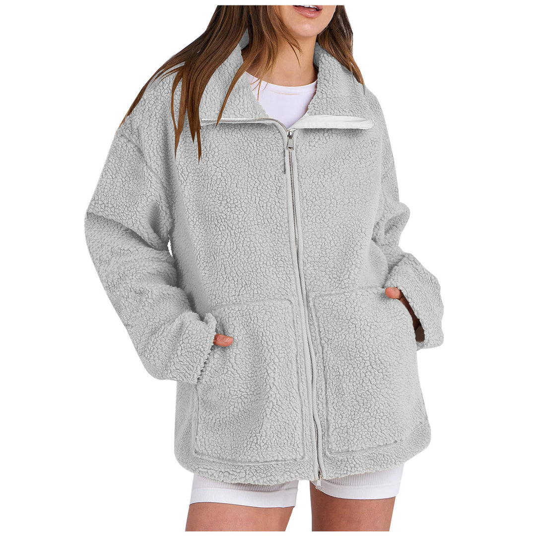 Damer Bekväm Fleece-Hoodie Mirla-Eva Jonsson