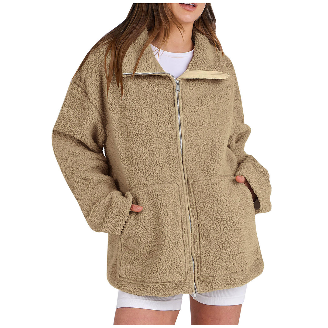 Damer Bekväm Fleece-Hoodie Mirla-Eva Jonsson
