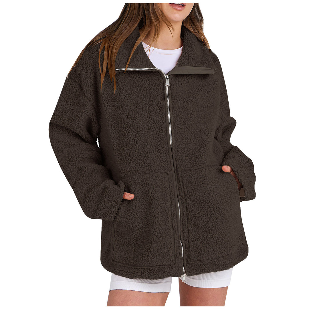 Damer Bekväm Fleece-Hoodie Mirla-Eva Jonsson