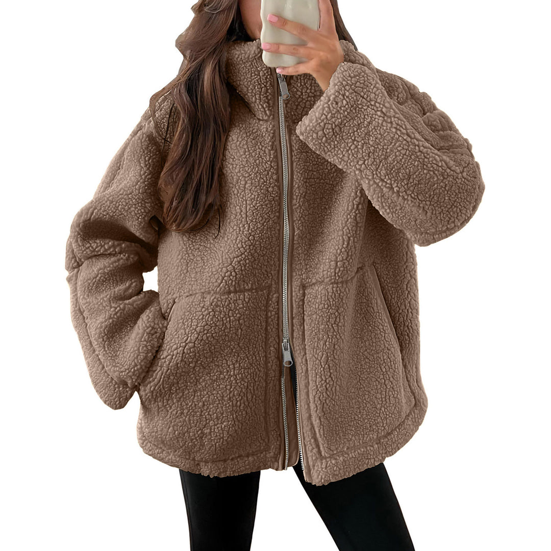 Damer Bekväm Fleece-Hoodie Mirla-Eva Jonsson