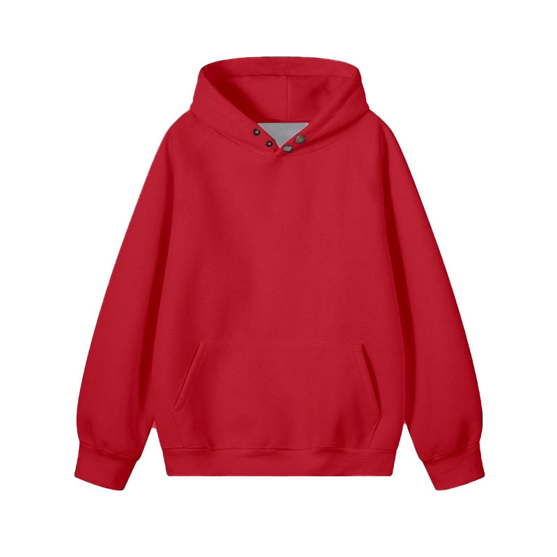 Damer Bekväm Hoodie med innovativ skärning och praktiska fickor Mirla-Eva Jonsson