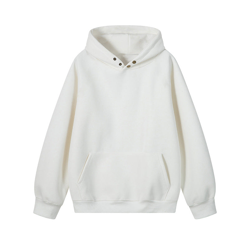 Damer Bekväm Hoodie med innovativ skärning och praktiska fickor Mirla-Eva Jonsson