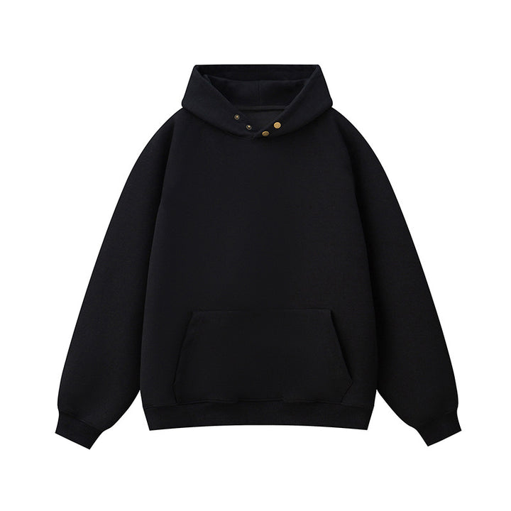 Damer Bekväm Hoodie med innovativ skärning och praktiska fickor Mirla-Eva Jonsson
