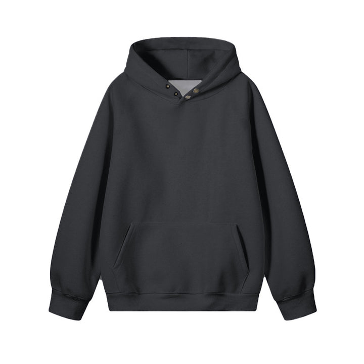 Damer Bekväm Hoodie med innovativ skärning och praktiska fickor Mirla-Eva Jonsson