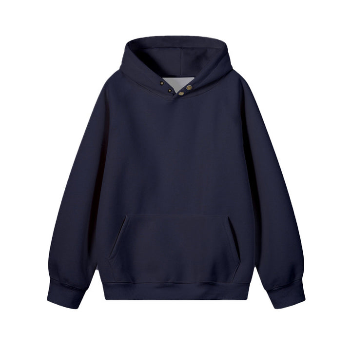 Damer Bekväm Hoodie med innovativ skärning och praktiska fickor Mirla-Eva Jonsson