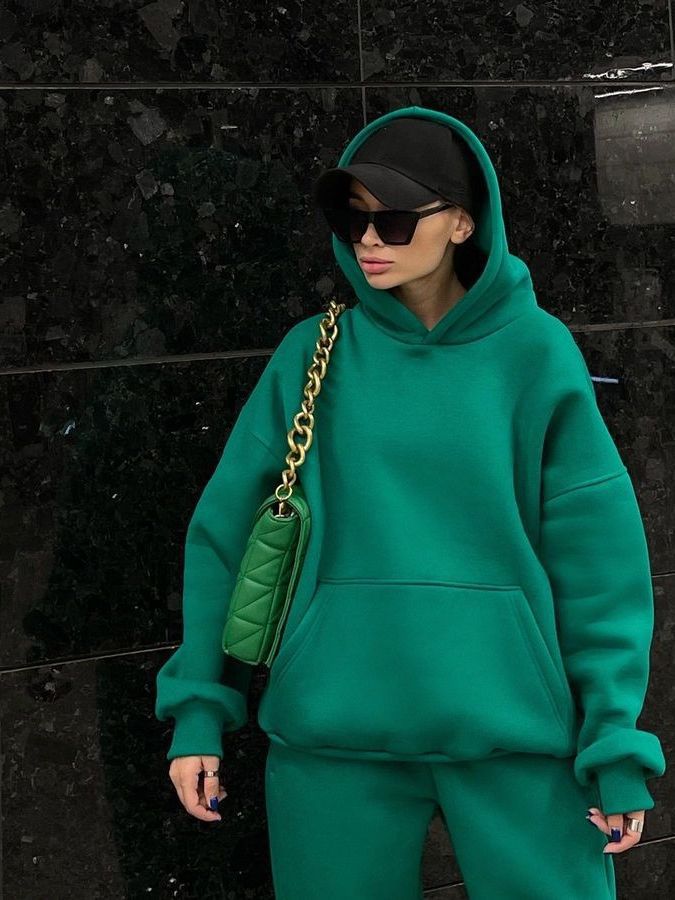 Damer Bekväm Hoodie och Joggingbyxor-Set Mirla-Eva Jonsson