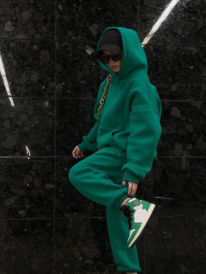 Damer Bekväm Hoodie och Joggingbyxor-Set Mirla-Eva Jonsson